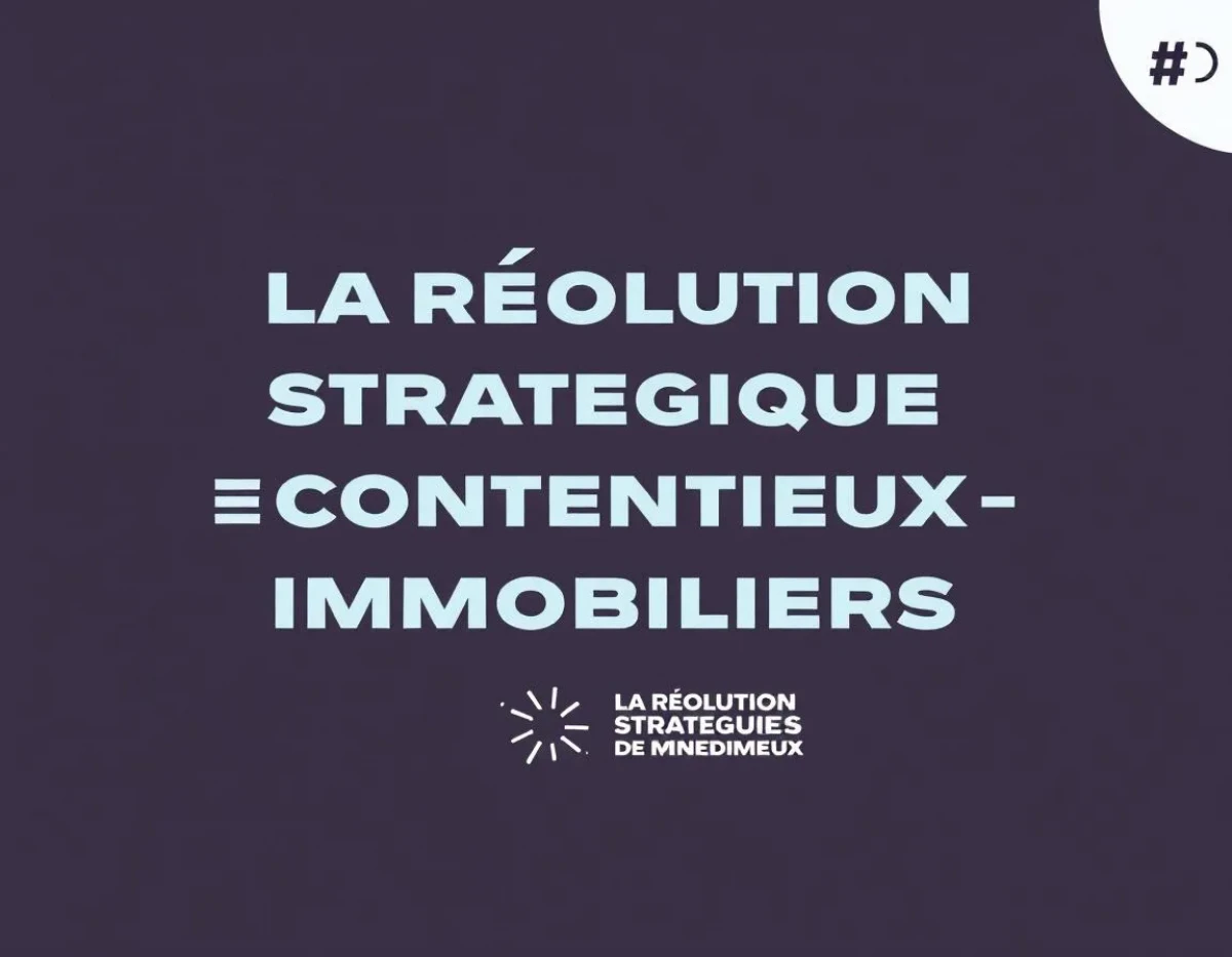 La Résolution Stratégique des Contentieux Immobiliers