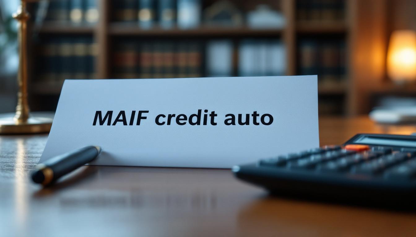 MAIF crédit auto : résiliation anticipée et pénalités