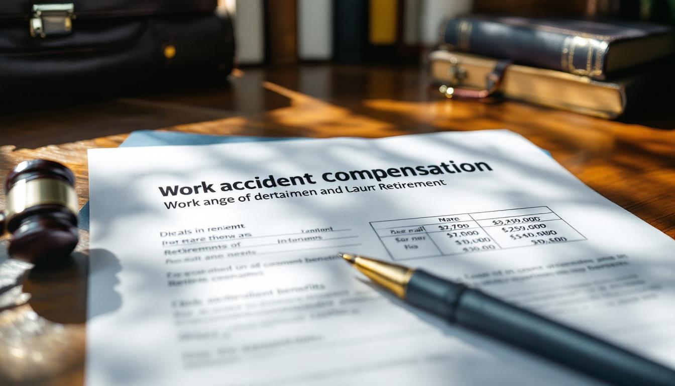Rente accident de travail et retraite : calcul et montants